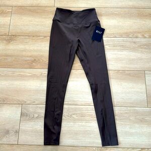 BYLT XS NWT METTAHIGH WAIST LEGGINGS IN COFFEE